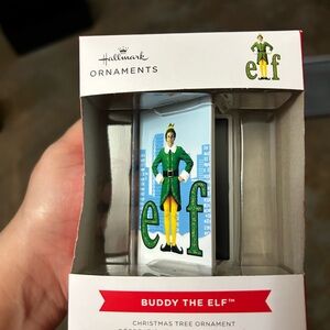 Hallmark “Buddy the Elf™” Ornament – Elf Movie Christmas Tree Ornament - VHS